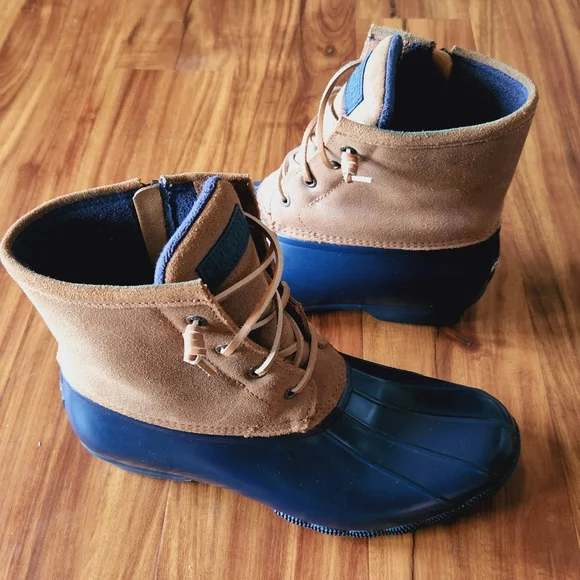 Sperry Rubber Women's Duck Boots Size 10M - Picture 7 of 15